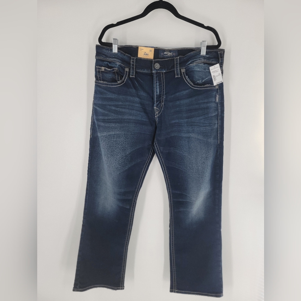 Silver Jeans Mens Zac Size 36/32